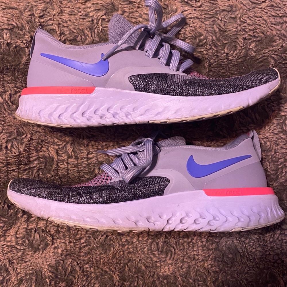 Nike Odyssey React Flyknit 2 womens running shoe, size 7.